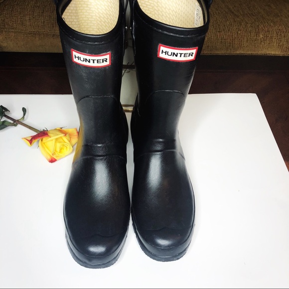 Hunter Black Women's Winter & Rain Boots - Picture 1 of 6